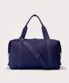 Dagne Dover Landon Extra Large Neoprene Carryall In Blue