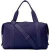 Dagne Dover Landon Extra Large Neoprene Carryall In Blue