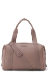 Dagne Dover 365 Large Landon Neoprene Carryall Duffle Bag In Sand