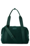 Dagne Dover Landon Medium Neoprene Carryall In Green