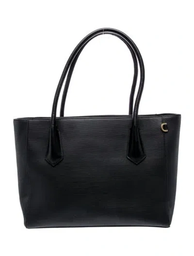 Pre-owned Dagne Dover Leather Shoulder Bag In Blue