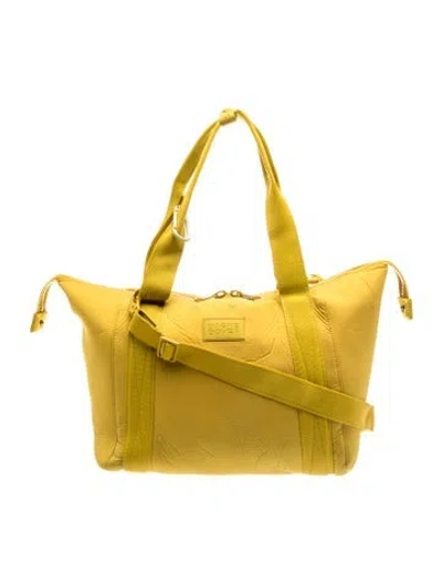 Pre-owned Dagne Dover Leather Tote In Green