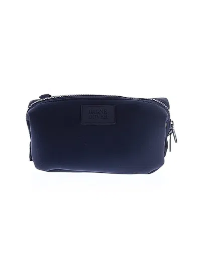 Pre-owned Dagne Dover Makeup Bag In Blue