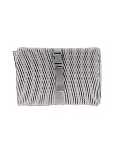 Pre-owned Dagne Dover Makeup Bag In Gray