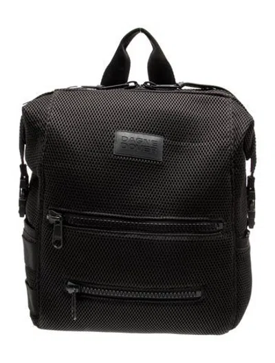 Pre-owned Dagne Dover Mesh Backpack In Black