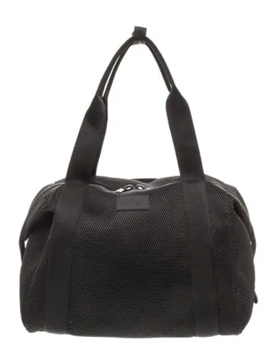 Pre-owned Dagne Dover Mesh Evening Bag In Black