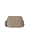 Dagne Dover Micah Crossbody In Khaki In Gray