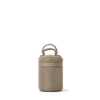 Dagne Dover Mila Keychain In Khaki In Gray