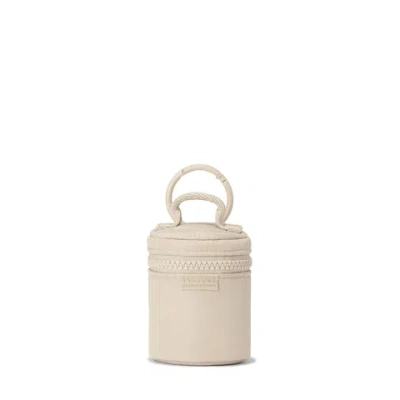 Dagne Dover Mila Keychain In Oyster In Oyster