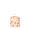 Dagne Dover Mila Toiletry Organizer In Tropiflora In Pink