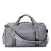 Dagne Dover Monaco Garment Duffle Bag, Ash In Gray