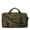 Dagne Dover Monaco Garment Duffle Bag, Dark Moss In Green
