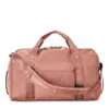 Dagne Dover Monaco Garment Duffle Bag, Warm Rust In Pink