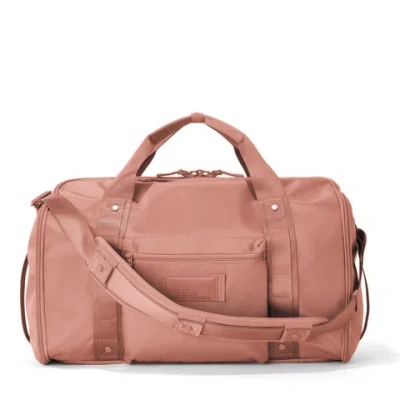 Dagne Dover Monaco Garment Duffle In Warm Dust In Pink