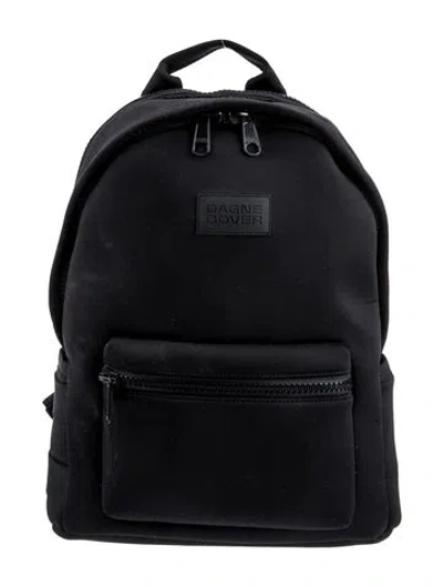 Pre-owned Dagne Dover Neoprene Backpack In Black