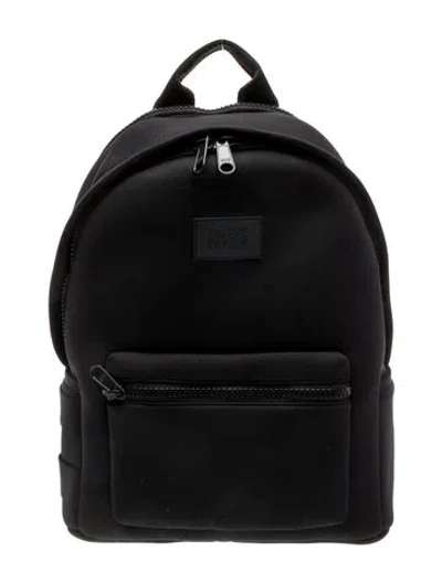 Pre-owned Dagne Dover Neoprene Backpack In Black