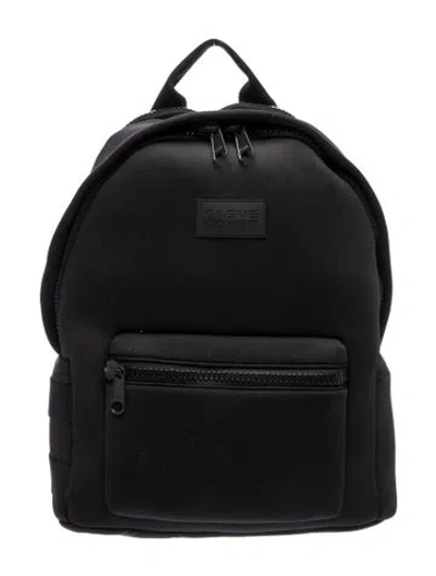 Pre-owned Dagne Dover Neoprene Backpack In Black