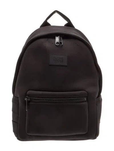Pre-owned Dagne Dover Neoprene Backpack In Black