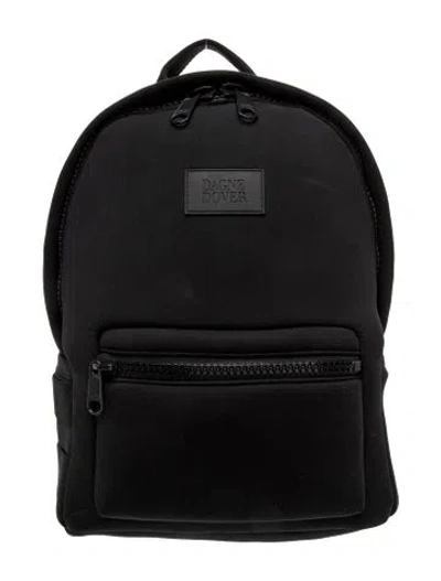 Pre-owned Dagne Dover Neoprene Backpack In Black