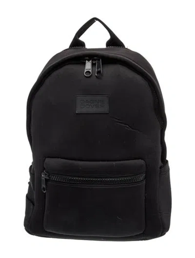 Pre-owned Dagne Dover Neoprene Backpack In Black