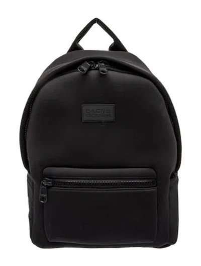 Pre-owned Dagne Dover Neoprene Backpack In Black