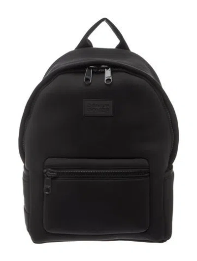 Pre-owned Dagne Dover Neoprene Backpack In Black