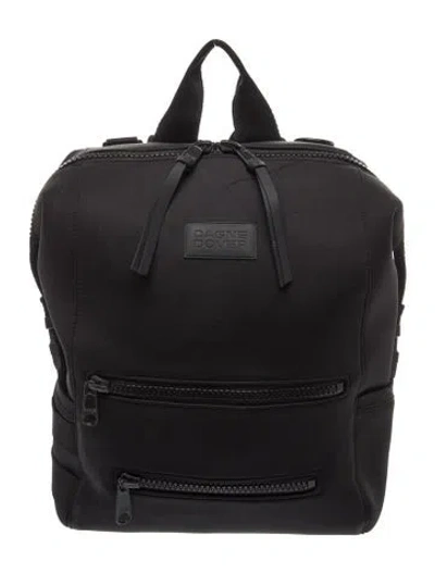 Pre-owned Dagne Dover Neoprene Backpack In Black
