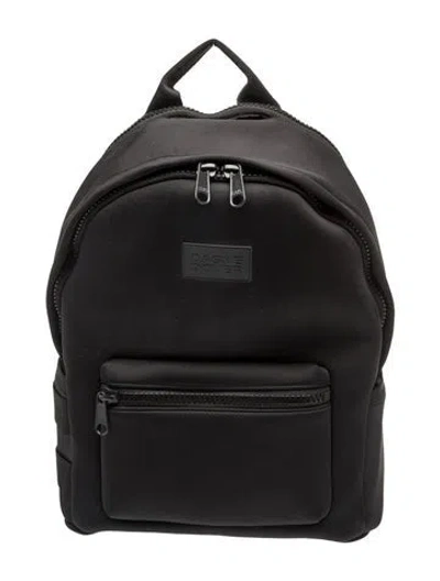 Pre-owned Dagne Dover Neoprene Backpack In Black