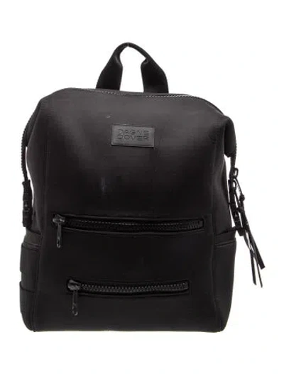 Pre-owned Dagne Dover Neoprene Backpack In Black