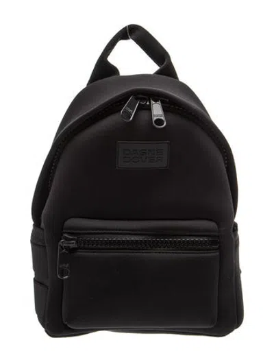 Pre-owned Dagne Dover Neoprene Backpack In Black