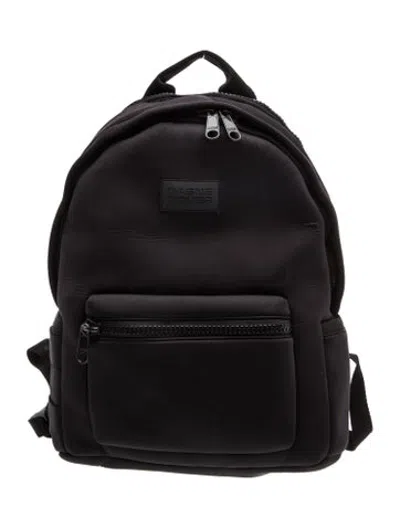 Pre-owned Dagne Dover Neoprene Backpack In Black