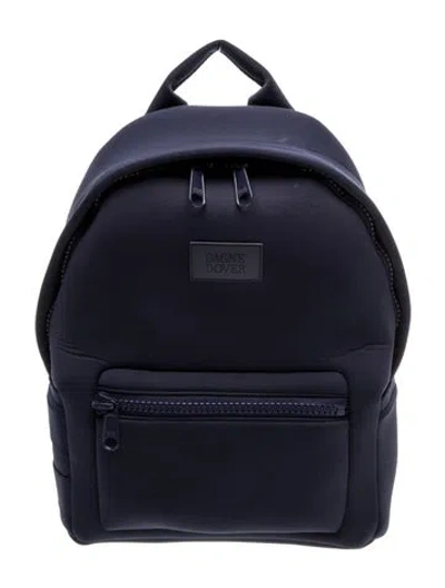 Pre-owned Dagne Dover Neoprene Backpack In Blue