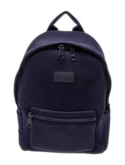 Pre-owned Dagne Dover Neoprene Backpack In Blue
