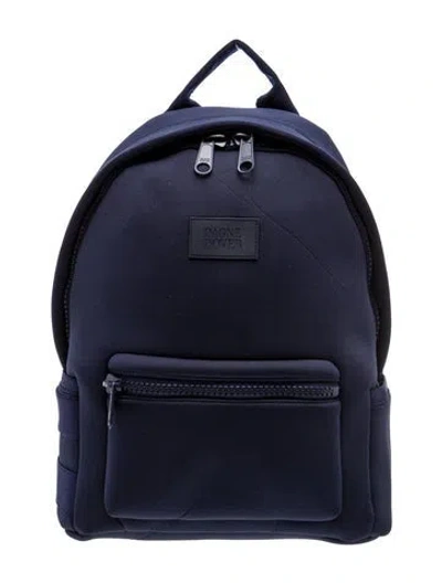 Pre-owned Dagne Dover Neoprene Backpack In Blue