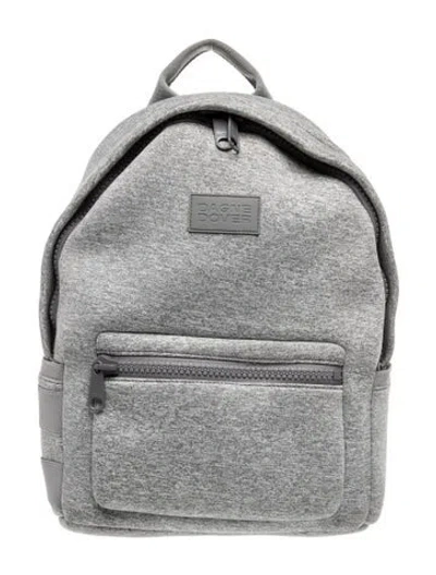 Pre-owned Dagne Dover Neoprene Backpack In Gray