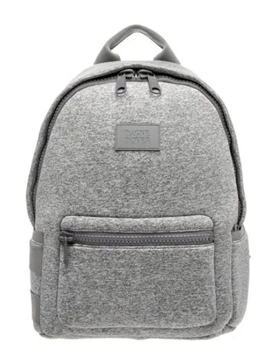 Pre-owned Dagne Dover Neoprene Backpack In Gray
