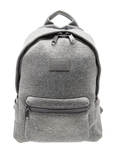 Pre-owned Dagne Dover Neoprene Backpack In Grey