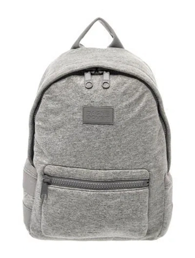 Pre-owned Dagne Dover Neoprene Backpack In Grey