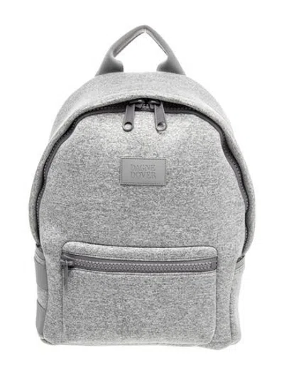 Pre-owned Dagne Dover Neoprene Backpack In Grey