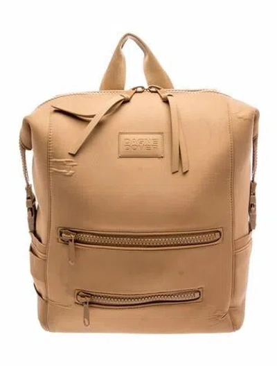 Pre-owned Dagne Dover Neoprene Backpack In Neutral