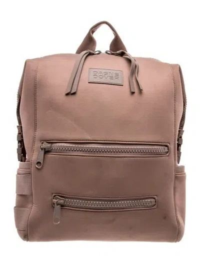 Pre-owned Dagne Dover Neoprene Backpack In Neutrals