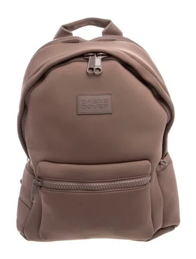 Pre-owned Dagne Dover Neoprene Backpack In Neutrals
