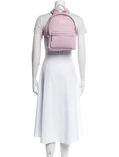 Pre-owned Dagne Dover Neoprene Backpack In Purple