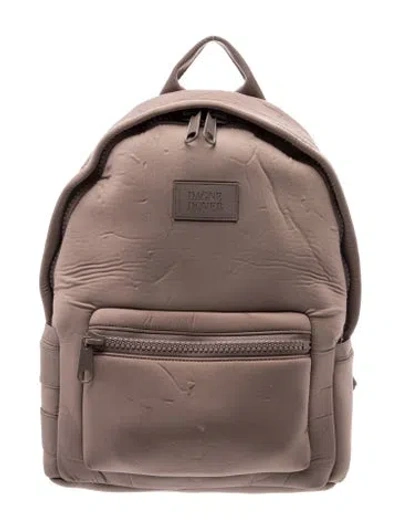Pre-owned Dagne Dover Neoprene Backpack In Purple