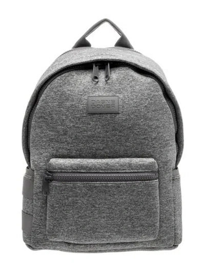 Pre-owned Dagne Dover Neoprene Backpack W/ Tags In Gray
