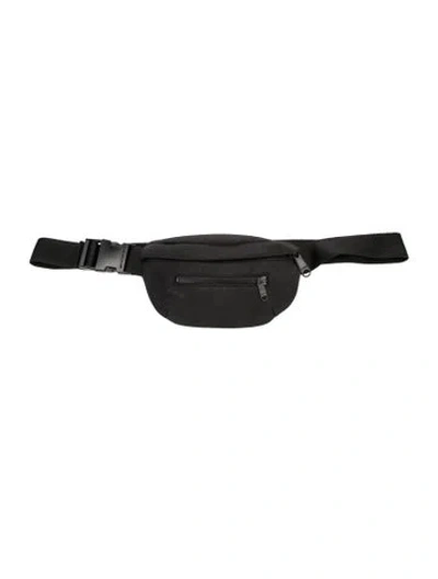 Pre-owned Dagne Dover Neoprene Belt Bag In Black