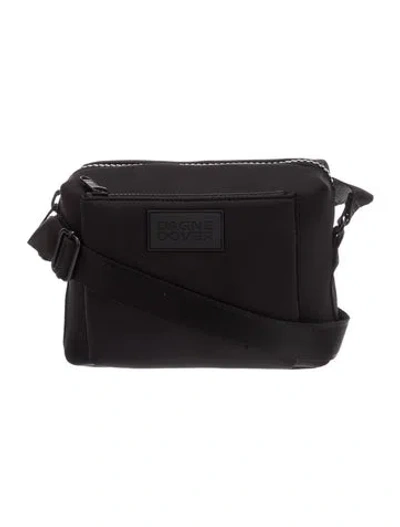 Pre-owned Dagne Dover Neoprene Belt Bag In Black