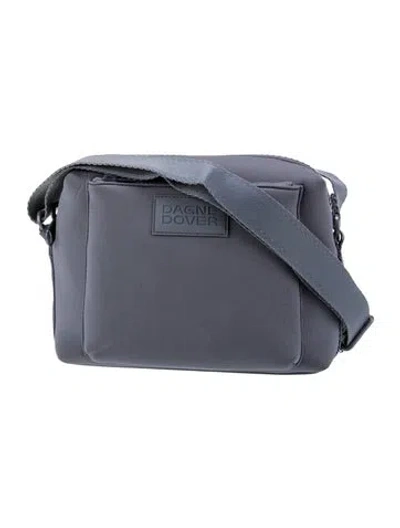 Pre-owned Dagne Dover Neoprene Belt Bag In Blue