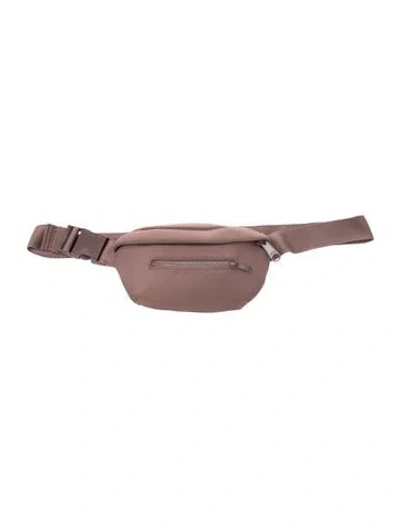 Pre-owned Dagne Dover Neoprene Belt Bag In Pink