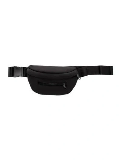 Pre-owned Dagne Dover Neoprene Belt Bag In Transparent